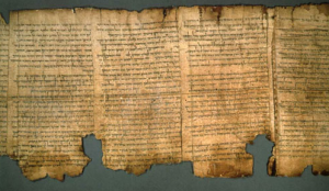 The actual Great Isaiah Scroll (source: The Israel Museum).